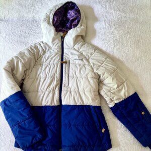 Patagonia Girls’ Insulated Hooded Jacket – Kids XL (14–16)